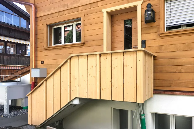 Umbauen / Sanieren im Chalet; Künzi + Knutti AG