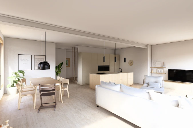 Visualisierung Umbau und Erweiterung