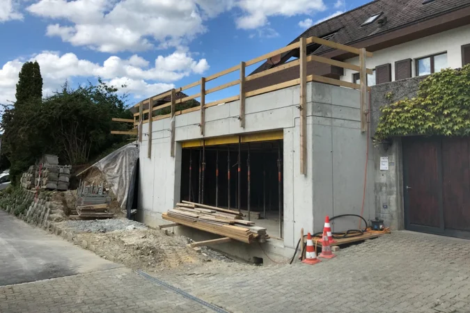 Anbau Garage; Künzi + Knutti AG