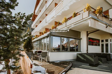 Anbau Wintergarten Hotel; Künzi + Knutti AG, Bild: Anja Zurbrügg Photographie