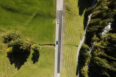 Sanierung Staatsstrasse Pochtenstutz; Bild Anja Zurbrügg Photography