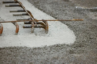 Betonarbeiten Mehrfamilienhäuser Leissigen; Künzi + Knutti AG, Bild: Anja Zurbrügg Photography