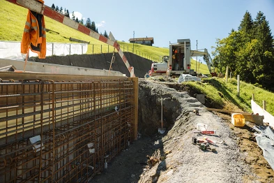 Hangsicherung Pochtenstutz; Tiefbauamt Kanton Bern, Bild:Anja Zurbrügg Photography