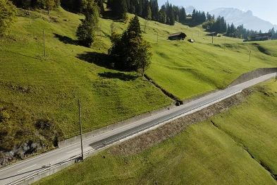 Hangsicherung Pochtenstutz; Tiefbauamt Kanton Bern, Bild:Anja Zurbrügg Photography