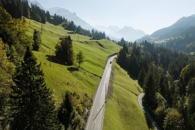 Hangsicherung Pochtenstutz; Tiefbauamt Kanton Bern, Bild:Anja Zurbrügg Photography