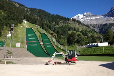 Sprungschanze Kandersteg