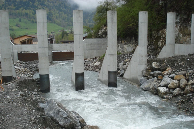 Bachverbauung Chiene; Bild Künzi + Knutti AG