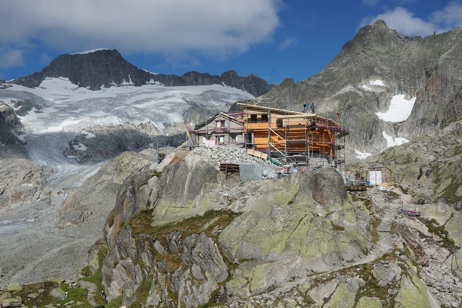 Sanierung und Ausbau SAC Albert-Heim-Hütte
