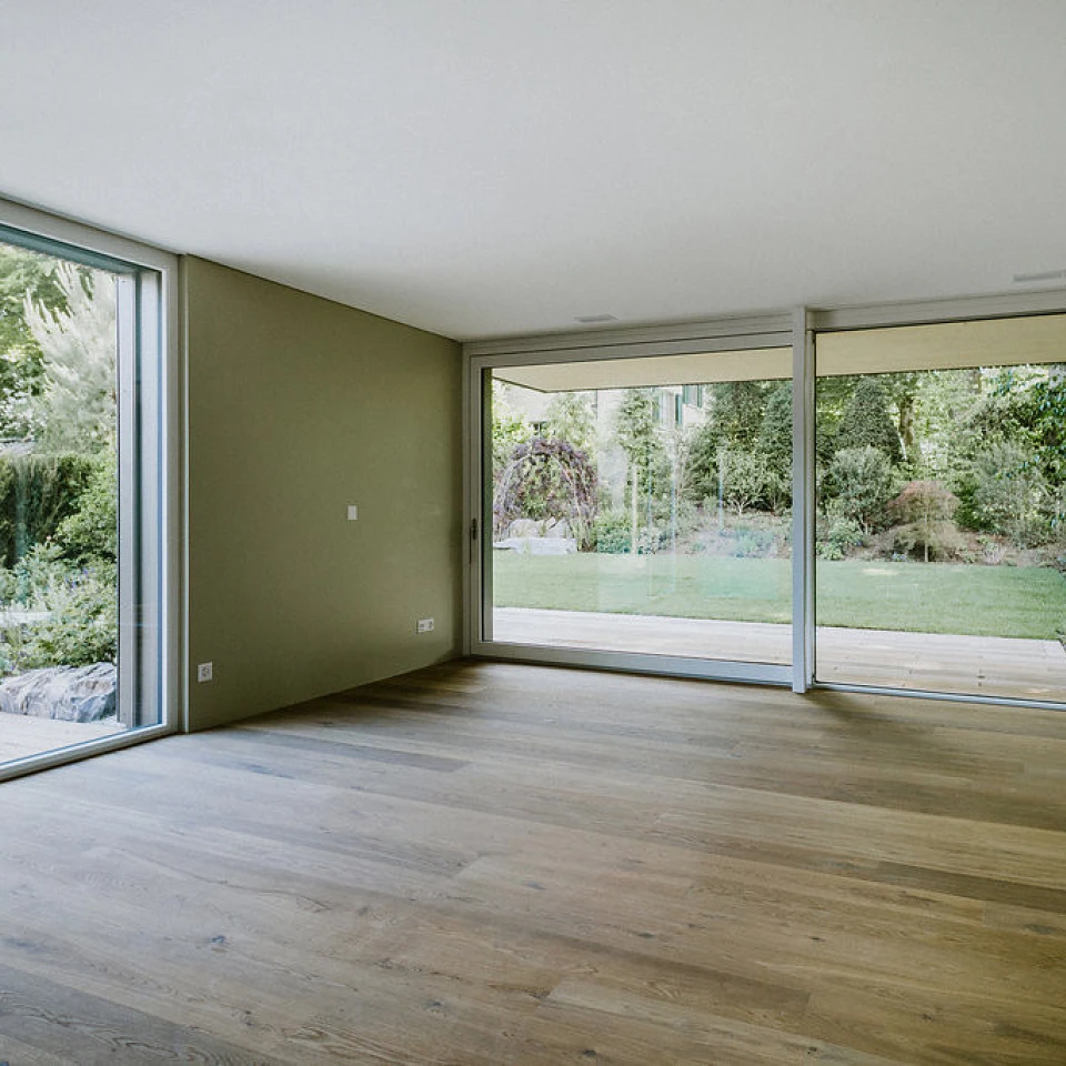 Hebeschiebetüre; Bild: Anja Zurbrügg Photography