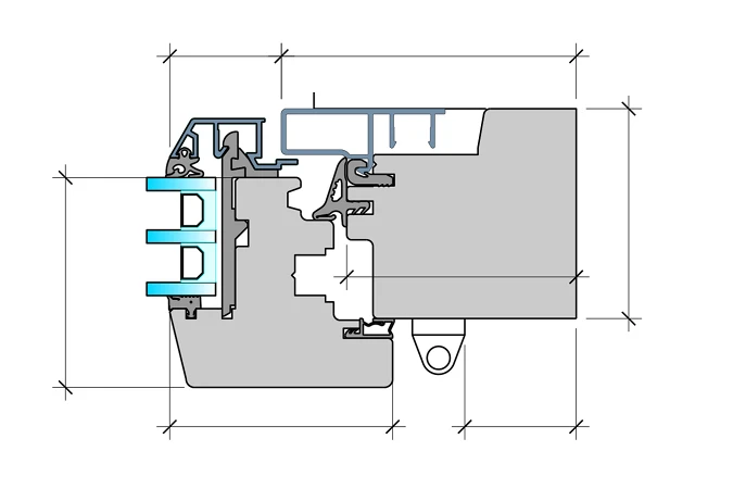 technischer Fensterschnitt; Künzi + Knutti AG