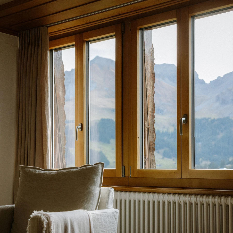 Holz-Metallfenster; Bild: Anja Zurbrügg Photographie