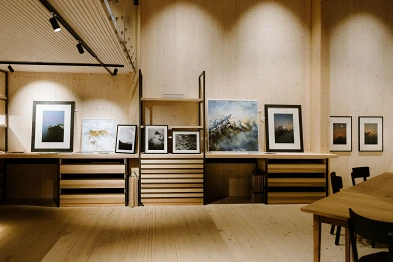 Vernissage Bergsichten Björn Zryd und Anja Zurbrügg