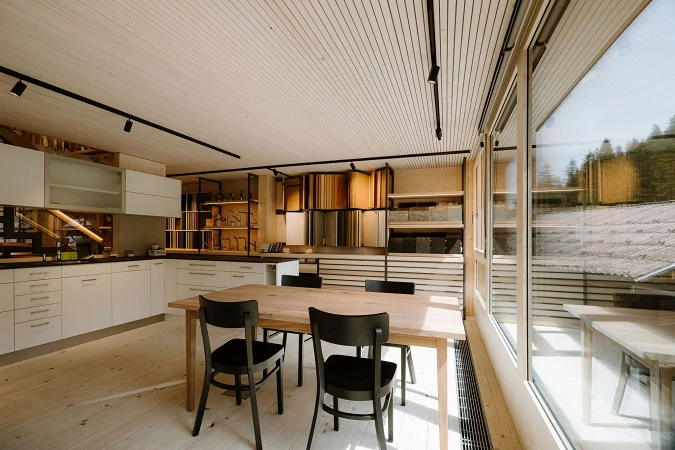 Ideenwerkstatt Ausstellküche; Raumforum GmbH, Bild: Anja Zurbrügg Photography