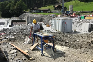 Wasserfassung Engstlige, Bild: Künzi + Knutti AG