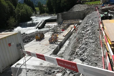 Wasserfassung Engstlige, Bild: Künzi + Knutti AG