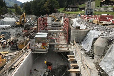 Wasserfassung Engstlige, Bild: Künzi + Knutti AG