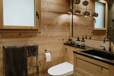 Toilette; Innenarchitektin: HattemerPartner GmbH, Bild: Anja Zurbrügg Photography