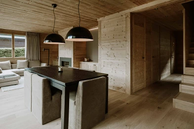 Wohn- und Esszimmer; Innenarchitektin: HattemerPartner GmbH, Bild: Anja Zurbrügg Photography