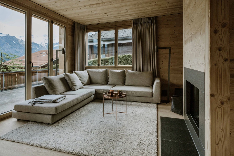 Wohnzimmer; Innenarchitekt:in: HattemerPartner GmbH, Bild: Anja Zurbrügg Photography