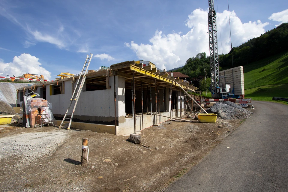 Kellergeschoss; Bild: Künzi + Knutti AG