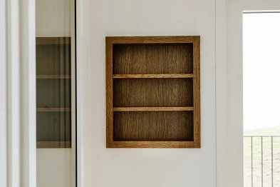 Wand-Nischenmöbel; Bild: Anja Zurbrügg Photography