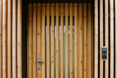 Eingangstüre; Bild: Anja Zurbrügg Photography