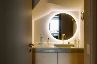 Badezimmer; Bild: Anja Zurbrügg Photography