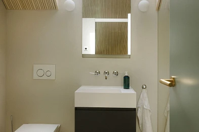 Badezimmer; Innenarchitekt:in Room Dresser GmbH, Bild: Anja Zurbrügg Photography