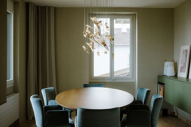 Esszimmer; Innenarchitekt:in Room Dresser GmbH, Bild: Anja Zurbrügg Photography