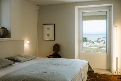 Schlafzimmer UG; Bild: Anja Zurbrügg Photography