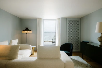 Wohnzimmer OG; Innenarchitekt:in Room Dresser GmbH, Bild: Anja Zurbrügg Photography