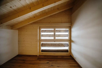 Zimmer; K+K, Zahler GmbH, Bild: Anja Zurbrügg Photography