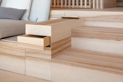 Wohnzimmer Treppe; Architekt:in Matteo Thun & Partners, Bild: Andrea Garuti