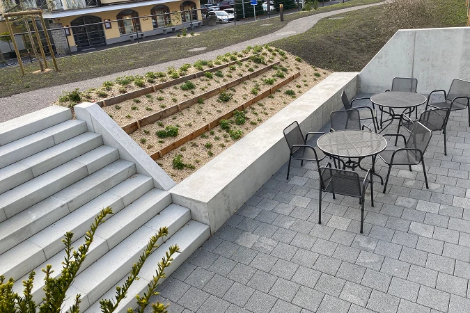 Umgebung; Loosli+Partner AG, L2A Architekten AG, Bild: Künzi + Knutti AG