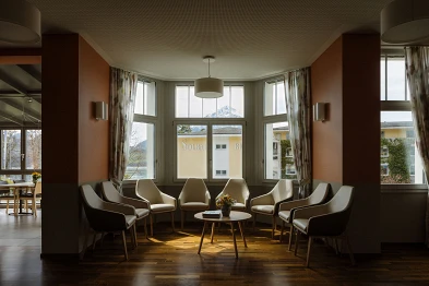 Lesebereich Altbau; Loosli+Partner AG, L2A Architekten AG, Bild: Anja Zurbrügg Photography