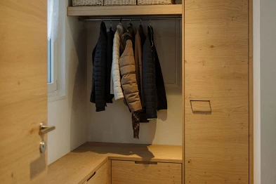 Garderobe; Bild Anja Zurbrügg Photography