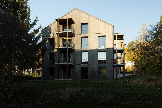 Mehrfamilienhaus: Bild Anja Zurbrügg Photography